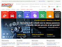 Tablet Screenshot of montoli.com